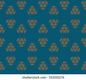 Modern stylish texture. Repeating abstract background with chaotic strokes. Trendy hipster print.Vector seamless pattern.