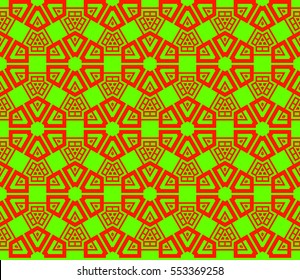 Modern stylish texture. Repeating abstract background with chaotic strokes. Trendy hipster print.Vector seamless pattern.