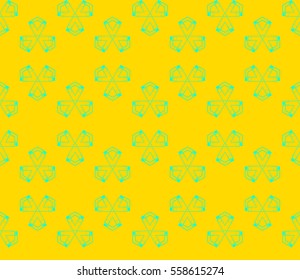 Modern stylish texture. Repeating abstract background with chaotic strokes. Trendy hipster print.Vector seamless pattern.