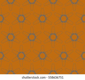 Modern stylish texture. Repeating abstract background with chaotic strokes. Trendy hipster print.Vector seamless pattern.