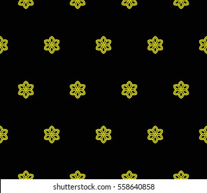 Modern stylish texture. Repeating abstract background with chaotic strokes. Trendy hipster print.Vector seamless pattern.