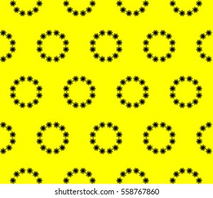 Modern stylish texture. Repeating abstract background with chaotic strokes. Trendy hipster print.Vector seamless pattern.