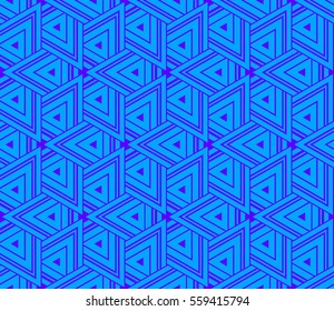 Modern stylish texture. Repeating abstract background with chaotic strokes. Trendy hipster print.Vector seamless pattern.