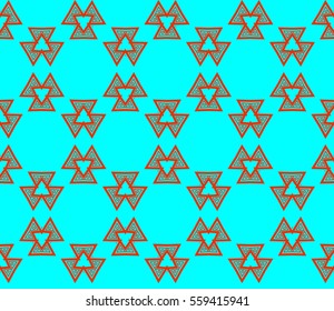 Modern stylish texture. Repeating abstract background with chaotic strokes. Trendy hipster print.Vector seamless pattern.