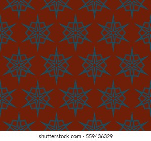 Modern stylish texture. Repeating abstract background with chaotic strokes. Trendy hipster print.Vector seamless pattern.