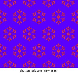Modern stylish texture. Repeating abstract background with chaotic strokes. Trendy hipster print.Vector seamless pattern.