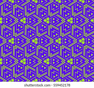 Modern stylish texture. Repeating abstract background with chaotic strokes. Trendy hipster print.Vector seamless pattern.