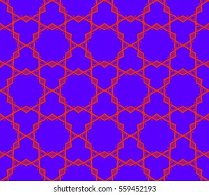 Modern stylish texture. Repeating abstract background with chaotic strokes. Trendy hipster print.Vector seamless pattern.