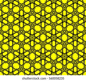Modern stylish texture. Repeating abstract background with chaotic strokes. Trendy hipster print.Vector seamless pattern.