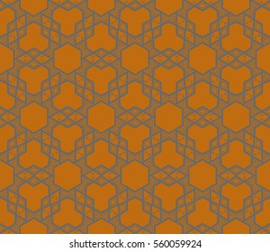 Modern stylish texture. Repeating abstract background with chaotic strokes. Trendy hipster print.Vector seamless pattern.
