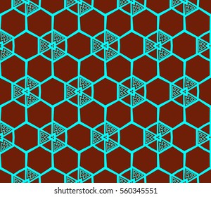 Modern stylish texture. Repeating abstract background with chaotic strokes. Trendy hipster print.Vector seamless pattern.