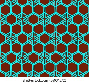 Modern stylish texture. Repeating abstract background with chaotic strokes. Trendy hipster print.Vector seamless pattern.