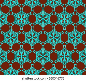 Modern stylish texture. Repeating abstract background with chaotic strokes. Trendy hipster print.Vector seamless pattern.