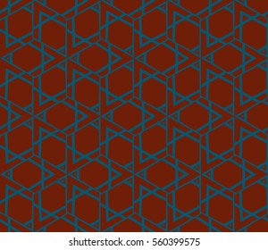 Modern stylish texture. Repeating abstract background with chaotic strokes. Trendy hipster print.Vector seamless pattern.