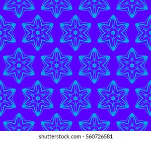 Modern stylish texture. Repeating abstract background with chaotic strokes. Trendy hipster print.Vector seamless pattern.