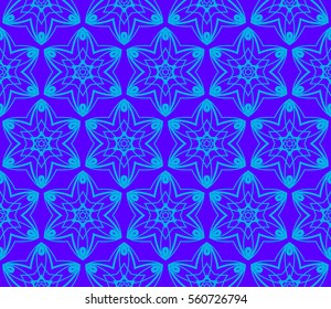 Modern stylish texture. Repeating abstract background with chaotic strokes. Trendy hipster print.Vector seamless pattern.
