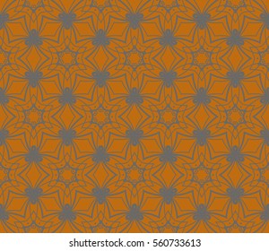 Modern stylish texture. Repeating abstract background with chaotic strokes. Trendy hipster print.Vector seamless pattern.