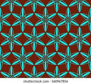 Modern stylish texture. Repeating abstract background with chaotic strokes. Trendy print.Vector seamless pattern.