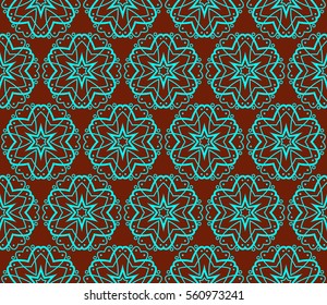 Modern stylish texture. Repeating abstract background with chaotic strokes. Trendy hipster print.Vector seamless pattern.