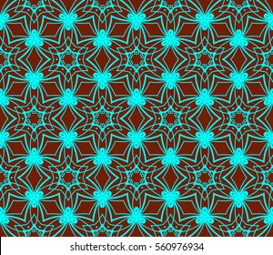Modern stylish texture. Repeating abstract background with chaotic strokes. Trendy hipster print.Vector seamless pattern.