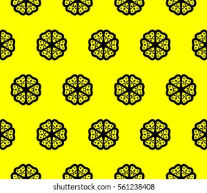 Modern stylish texture. Repeating abstract background with chaotic strokes. Trendy hipster print.Vector seamless pattern.