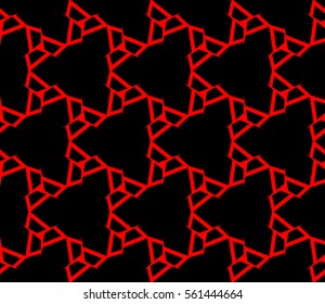 Modern stylish texture. Repeating abstract background with chaotic strokes. Trendy hipster print.Vector seamless pattern.