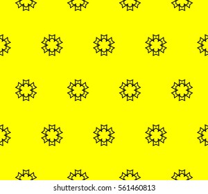 Modern stylish texture. Repeating abstract background with chaotic strokes. Trendy hipster print.Vector seamless pattern.