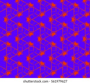 Modern stylish texture. Repeating abstract background with chaotic strokes. Trendy hipster print.Vector seamless pattern.