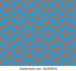 Modern stylish texture. Repeating abstract background with chaotic strokes. Trendy hipster print.Vector seamless pattern.