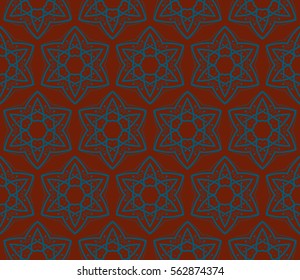 Modern stylish texture. Repeating abstract background with chaotic strokes. Trendy hipster print.Vector seamless pattern.