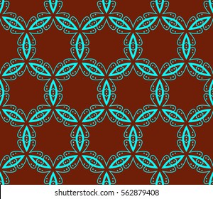 Modern stylish texture. Repeating abstract background with chaotic strokes. Trendy hipster print.Vector seamless pattern.