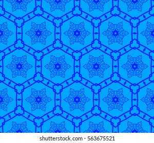 Modern stylish texture. Repeating abstract background with chaotic strokes.Vector monochrome seamless pattern