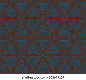 Modern stylish texture. Repeating abstract background with chaotic strokes.Vector monochrome seamless pattern