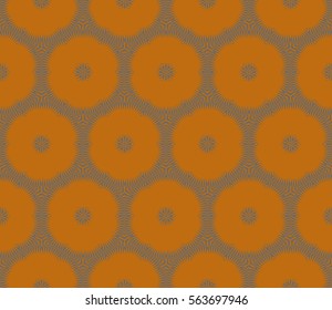 Modern stylish texture. Repeating abstract background with chaotic strokes.Vector monochrome seamless pattern