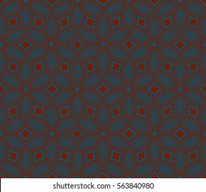 Modern stylish texture. Repeating abstract background with chaotic strokes.Vector monochrome seamless pattern