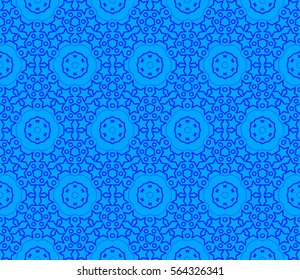 Modern stylish texture. Repeating abstract background with chaotic strokes.Vector monochrome seamless pattern