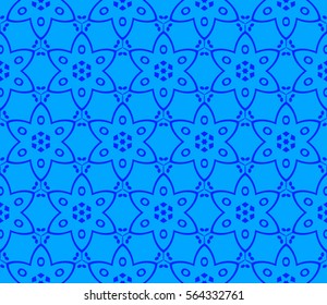 Modern stylish texture. Repeating abstract background with chaotic strokes.Vector monochrome seamless pattern