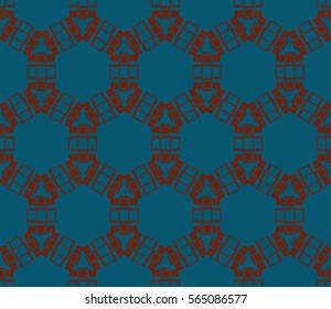 Modern stylish texture. Repeating abstract background with chaotic strokes.Vector monochrome seamless pattern