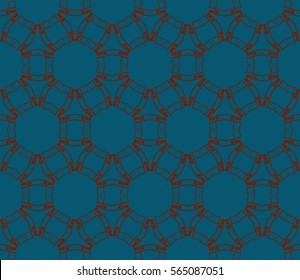 Modern stylish texture. Repeating abstract background with chaotic strokes.Vector monochrome seamless pattern