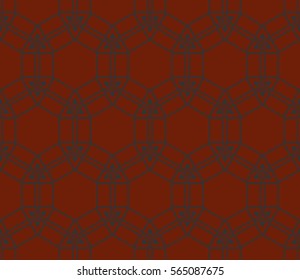 Modern stylish texture. Repeating abstract background with chaotic strokes.Vector monochrome seamless pattern