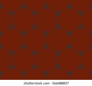 Modern stylish texture. Repeating abstract background with chaotic strokes.Vector monochrome seamless pattern