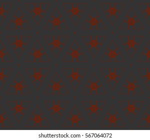 Modern stylish texture. Repeating abstract background with chaotic strokes.Vector monochrome seamless pattern