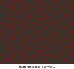 Modern stylish texture. Repeating abstract background with chaotic strokes.Vector monochrome seamless pattern
