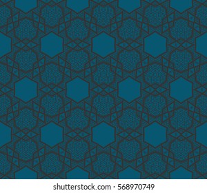 Modern stylish texture. Repeating abstract background with chaotic strokes.Vector monochrome seamless pattern