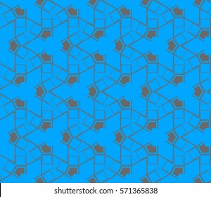 Modern stylish texture. Repeating abstract background with chaotic strokes.Vector monochrome seamless pattern