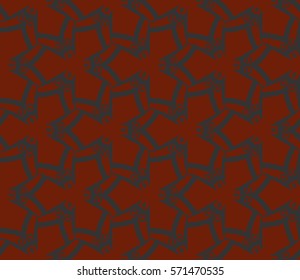 Modern stylish texture. Repeating abstract background with chaotic strokes.Vector monochrome seamless pattern
