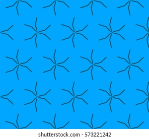Modern stylish texture. Repeating abstract background with chaotic strokes.Vector monochrome seamless pattern