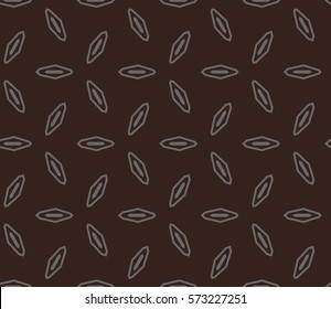 Modern stylish texture. Repeating abstract background with chaotic strokes.Vector monochrome seamless pattern