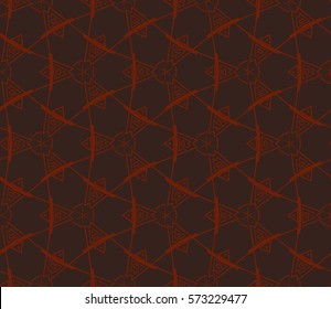 Modern stylish texture. Repeating abstract background with chaotic strokes.Vector monochrome seamless pattern