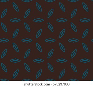 Modern stylish texture. Repeating abstract background with chaotic strokes.Vector monochrome seamless pattern